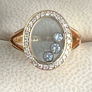 💎RARE💎Chopard Happy Diamonds Ring